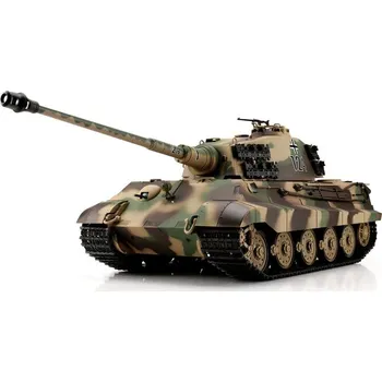 RC model tanku Heng Long Tiger II Henschel kamufláž 1:16