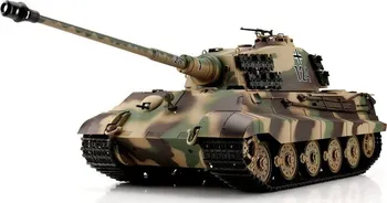 RC model tanku Heng Long Tiger II Henschel kamufláž 1:16