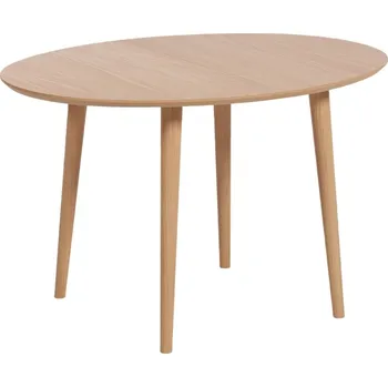 Jídelní stůl Dubový rozkládací jídelní stůl Kave Home Oqui 120-200 x 90 cm