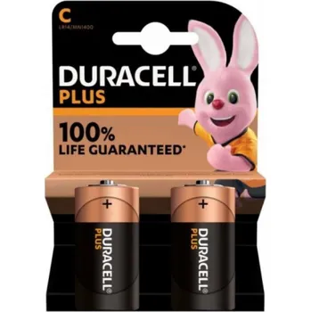 Článková baterie 1x2 Duracell Plus Baby C MN1400 LR14 1,5V