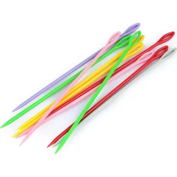 Plastové jehly délka 15 cm tupé - 10ks