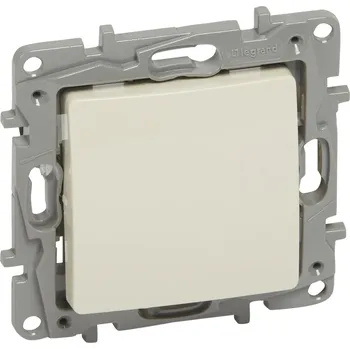 vypínač LEGRAND Tlačítko NILOÉ 764622 podsv.béžová 764622