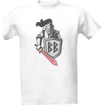 Tričko s potiskem BB Knight #1 - White pánské