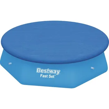 Bestway 58032 krycí plachta na bazén s límcem kryt 244 cm