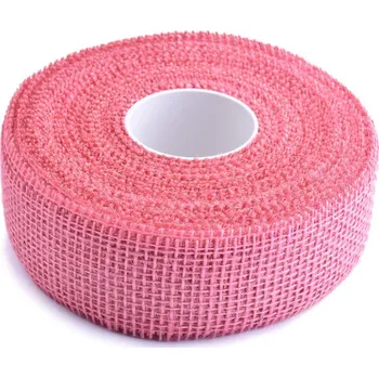 Stuha Jutová stuha starorůžová 5cm