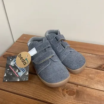 Dívčí tenisky Kotníkové boty s membránou (model 2) - Denis, Beda Barefoot Velikost: 20