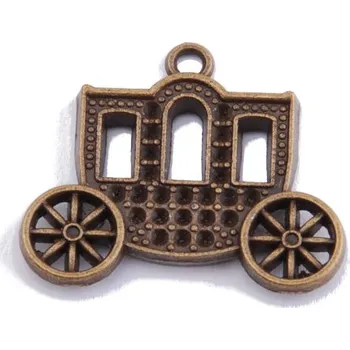 Přívěsek Přívěsek KOČÁR, 26x31mm, 1ks