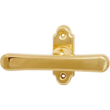 Okenní klika BERNAT MOUNTING BERNAT Individual oliva Provedení: Rozteč 43 mm + šrouby M5x16, Povrchová úprava: surová mosaz