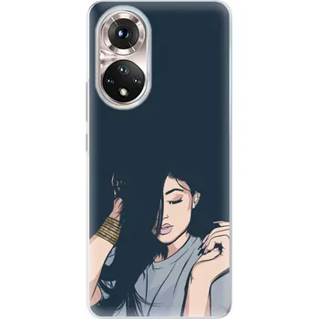 Pouzdro na mobilní telefon Odolné silikonové pouzdro iSaprio - Swag Girl - Honor 50