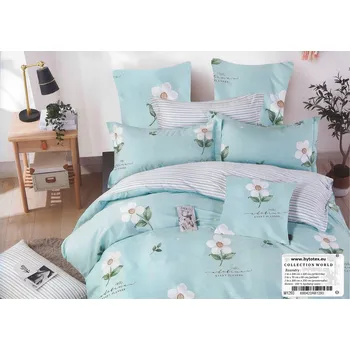 Povlečení Collection World Francouzské saténové povlečení M 1293 200x220 cm 70x80 cm