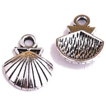 Přívěsek Přívěsek, 12x14mm, 2ks