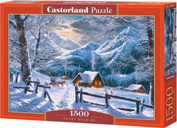 Puzzle Castorland Sněhobílé ráno 1500 dílků