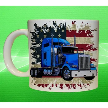 Kenworth 10 hrneček (hrnek s náklaďákem)