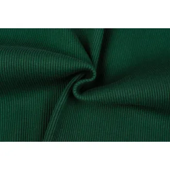 Náplet žebro zelená tmavá 2/2