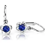 Cutie Jewellery zlaté dětské náušnice C1945B-Blue Dark