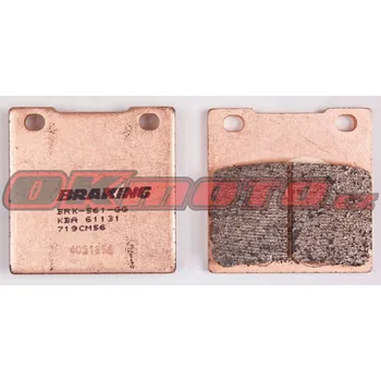 Brzdová destička Braking (Itálie) Zadní brzdové destičky Braking 719CM56 - Suzuki TL 1000 S, 1000ccm - 97-01
