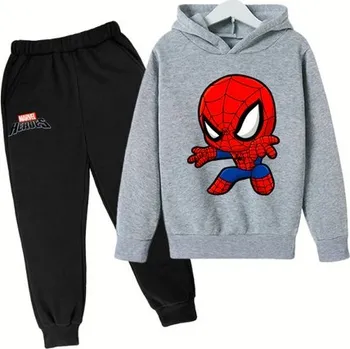 Spiderman Tepláková souprava Marvel Heroes (Spiderman), 4-14 let Barva: Šedá, Velikost: 100 (4 roky)