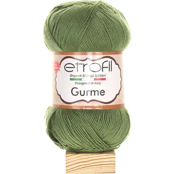 Příze Etrofil Gurme khaki 74022