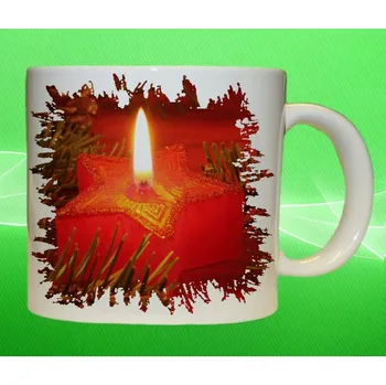 Vánoční hrnek vzor 9 objem 75 ml (Hrneček s vánočním motivem Veselé vánoce)