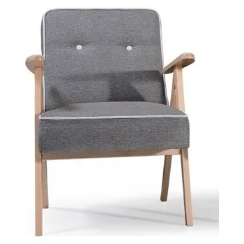 Obývací stěna Adel křeslo tmavě šedá