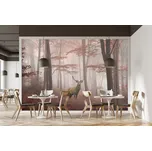Malvis ® Tapeta Jelen v podzimním lese Vel. (šířka x výška): 144 x 105 cm