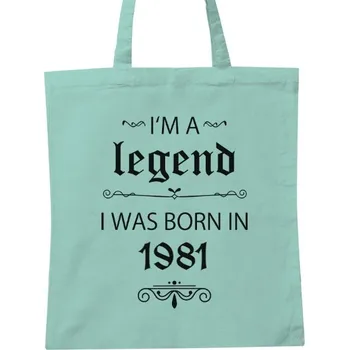 Nákupní taška unisex s potiskem I'm a legend