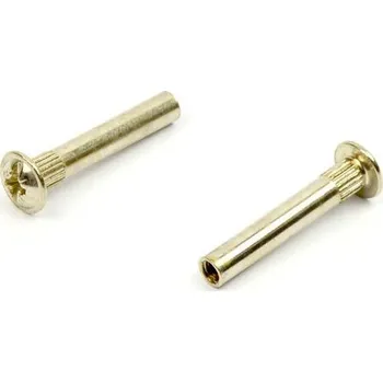 Matice Matice spojovacího článku M4x30 mm, nikl (Nábytkářská matice ke spojovacím článkům)