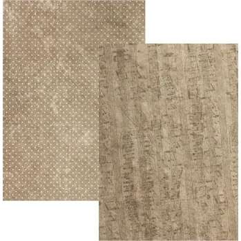 Fotopapír Ursus Fotokarton A4 (5ks) vintage noty 300g/m2