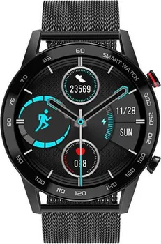 Chytré hodinky Wotchi Smartwatch WO95BS Black Steel