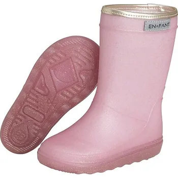 Chlapecká zimní obuv EN-FANT Rain Boots Glitter Lilas 23 EU