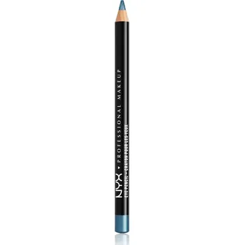 Tužka na obočí NYX Professional Makeup Eye and Eyebrow Pencil precizní tužka na oči odstín 910 Satin Blue 1.2 g