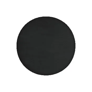 Předsíňová stěna Čalouněný nástěnný panel kolo - průměr 40 cm, výška 3 cm - černá