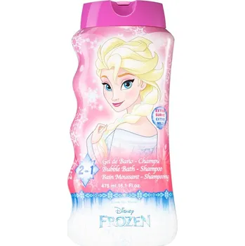 Sprchový gel Disney Frozen 2 Bubble Bath & Shampoo sprchový gel a šampon 2 v 1 pro děti 475 ml