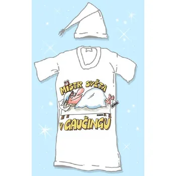Žertovný předmět Noční košile - Mistr světa v gaučingu Velikost: L