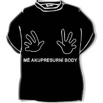 Žertovný předmět Tričko - Akupresní body Velikost: S