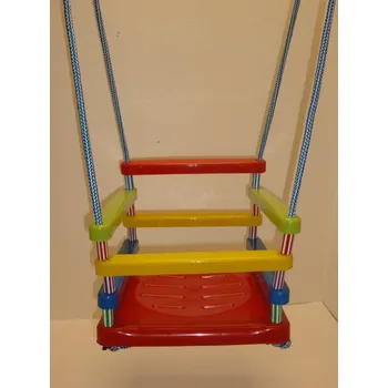 Dětská houpačka Houpačka dětská plastová barevná na zahradu
