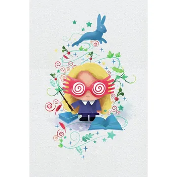 Plakát Plakát, Obraz - Luna Lovegood - Chibi