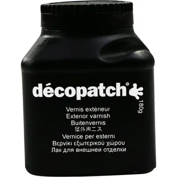 barva a nátěr na dřevo décopatch Lak na venkovní použití saténový 180g