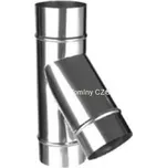 Komíny CZ T-kus 45° nerez s odkapničkou 1-150mm