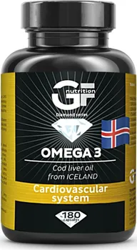 GF Nutrition Omega 3 Cod Liver Oil 180 cps.