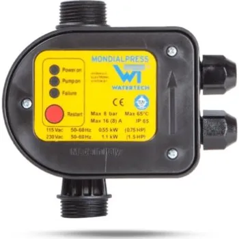 Příslušenství k čerpadlu Watertech TLAKOVÝ SPÍNAČ MONDIALPRESS – 2,2BAR 988291