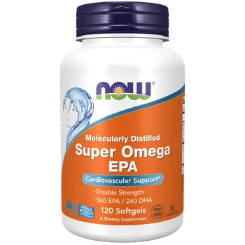 NOW Foods - Super Omega EPA molekulárně destivolané, 120 softgel kapslí