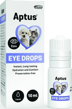 Lék pro psa a kočku Orion Pharma Aptus Eye Drops 10 ml