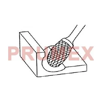 Fréza Technická fréza tvrdokovová, eliptická, FREZA, E0610x03