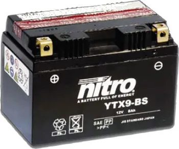 Motobaterie Nitro YTX9-BS-N 8Ah