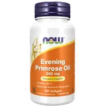 NOW Foods - Evening Primrose Oil (Pupalkový olej) 500 mg, 100 softgel kapslí