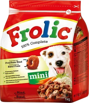 Krmivo pro psa Frolic Mini hovězí 1 kg