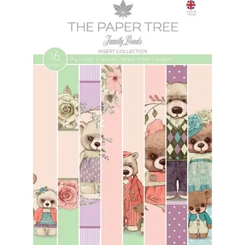 Creative World of Crafts Sada jednostranných papírů A4 (16ks) - Family Bonds č.1187