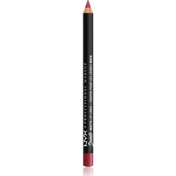 Tužka na rty NYX Professional Makeup Suede Matte Lip Liner matná tužka na rty odstín Cherry Skies 1 g
