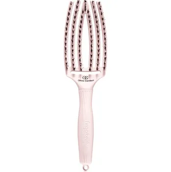 kartáč na vlasy Olivia Garden Fingerbrush Bloom plochý kartáč Medium 1 ks